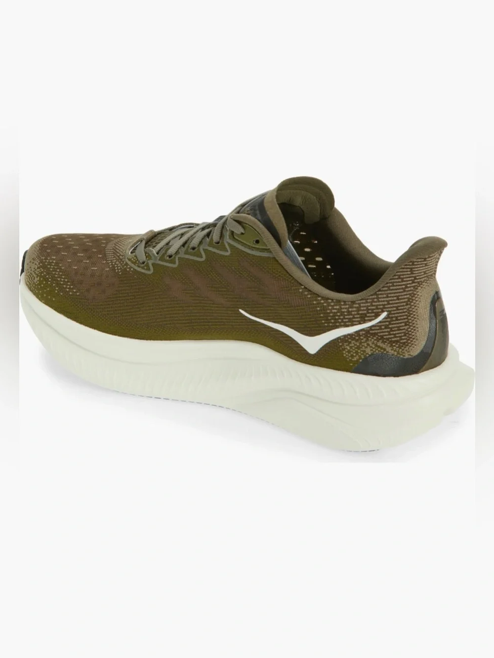 Hoka Mach 6 Antique Olive / Salt Running Shoes Men's Size 11 NEW